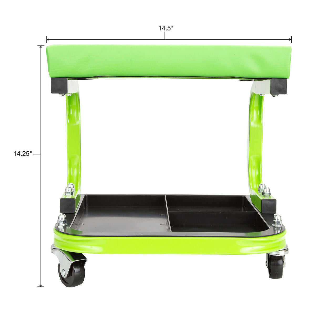 OEMTOOLS 24948 Cushioned Creeper Seat with Tool Tray Additional Image 1