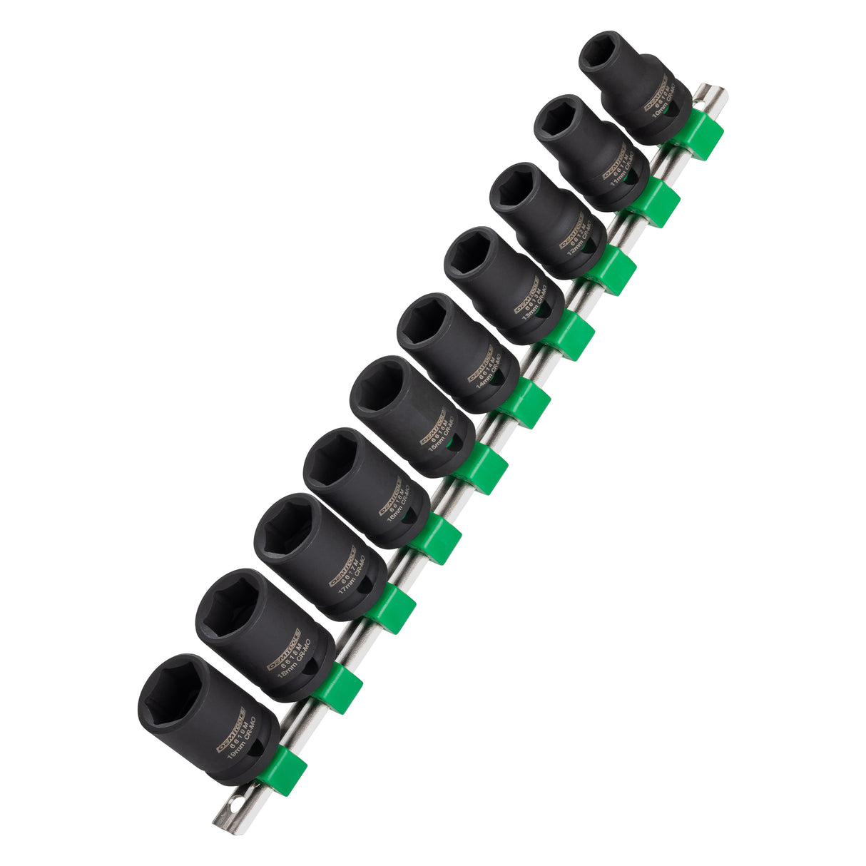 OEMTOOLS 25591 10 Piece 1/2in. Drive Impact Socket Set - Metric Main Image