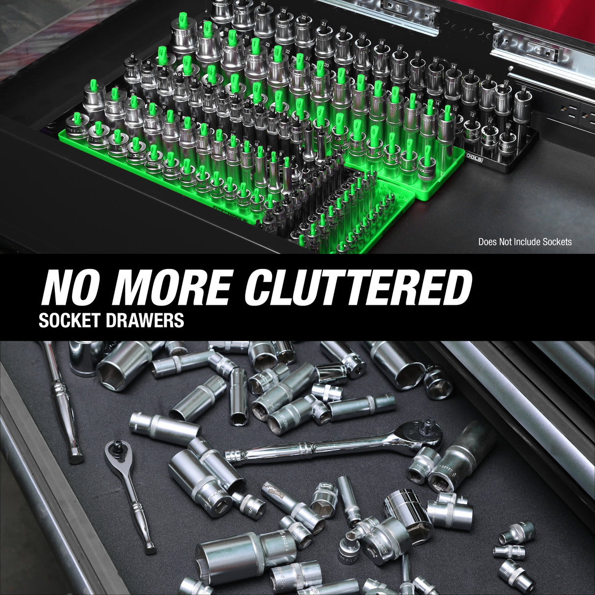OEMTOOLS 22207 3 Piece Socket Tray Set (SAE) Additional Image 6