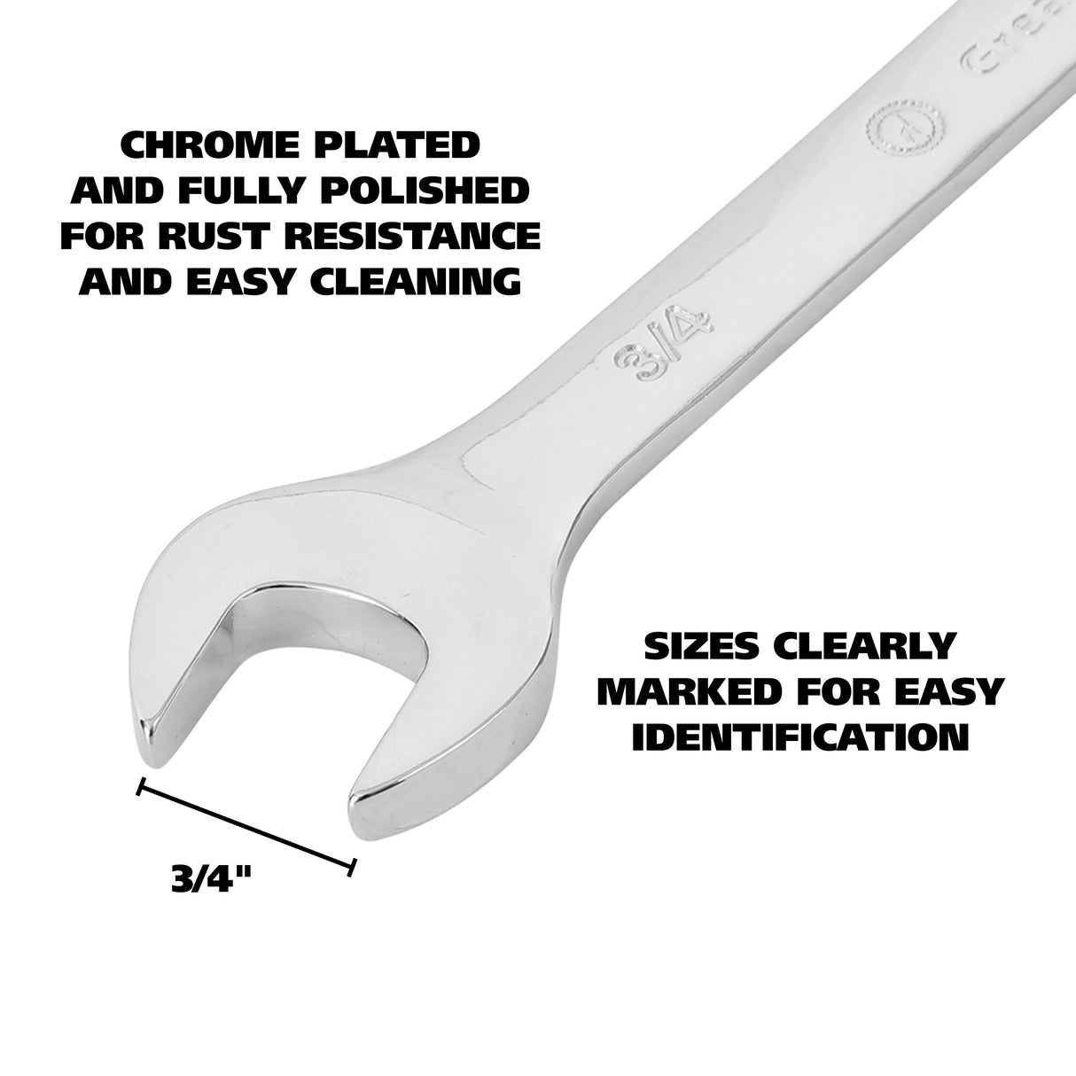 GreatNeck CO7C Combination Wrench (3/4-Inch) Additional Image 2