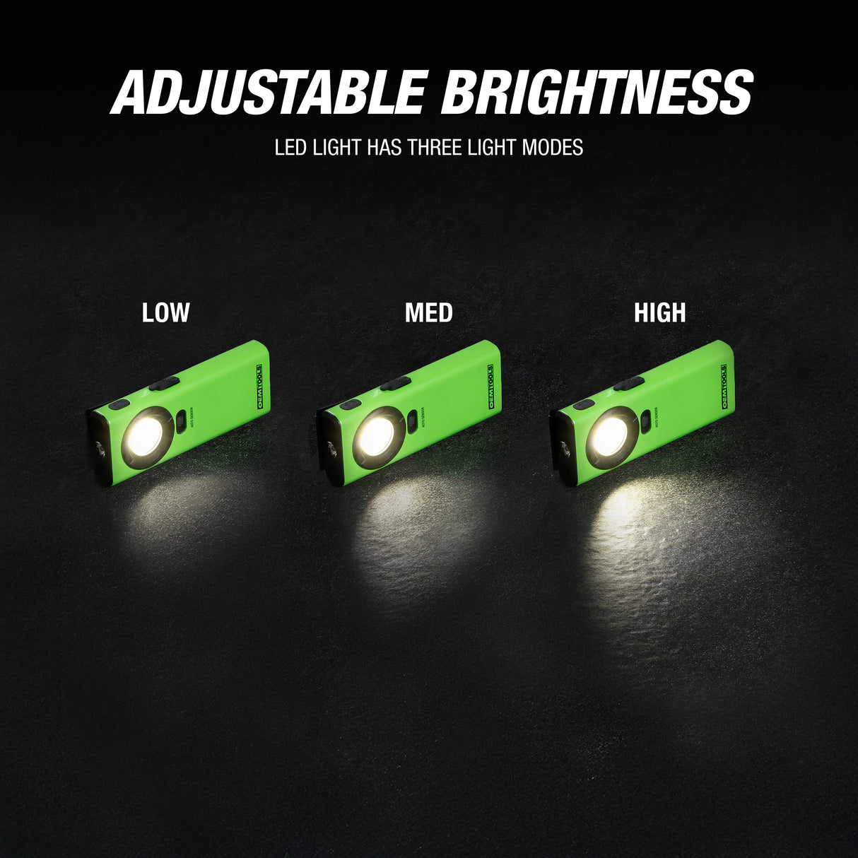 OEMTOOLS 32122 1200 Lumens Portable Dual Mode LED Work Light with Auto Off Sensor Additional Image 6