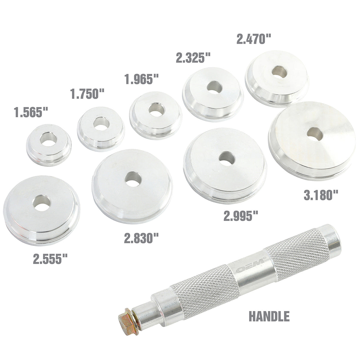 OEMTOOLS 37119 Bearing Race and Seal Master Driver Set Additional Image 3