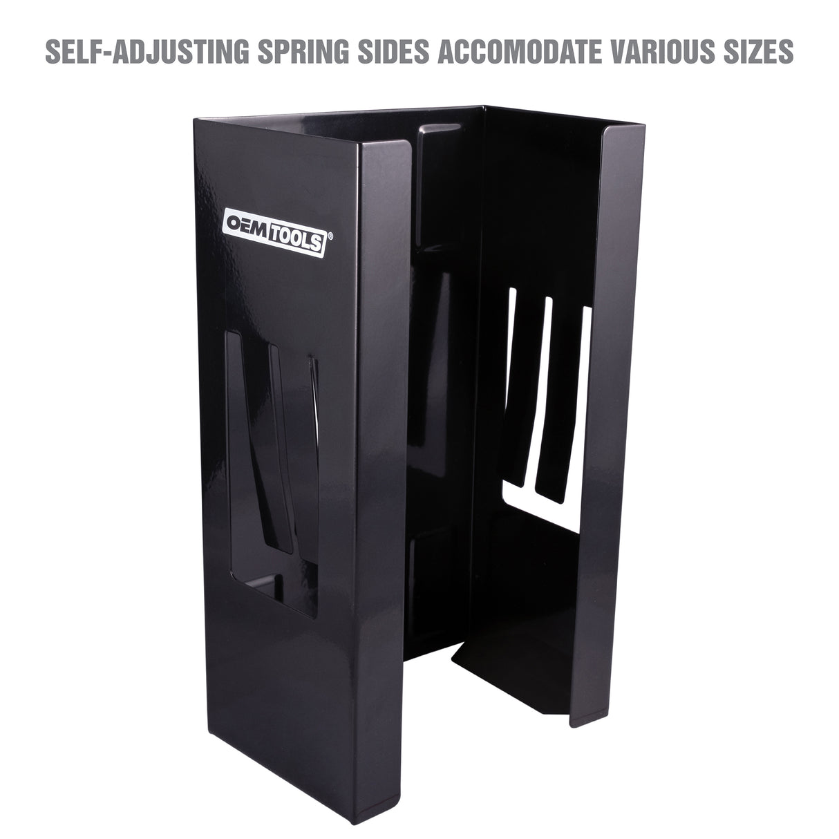 OEMTOOLS 23125 Magnetic Glove Dispenser - Black Additional Image 1