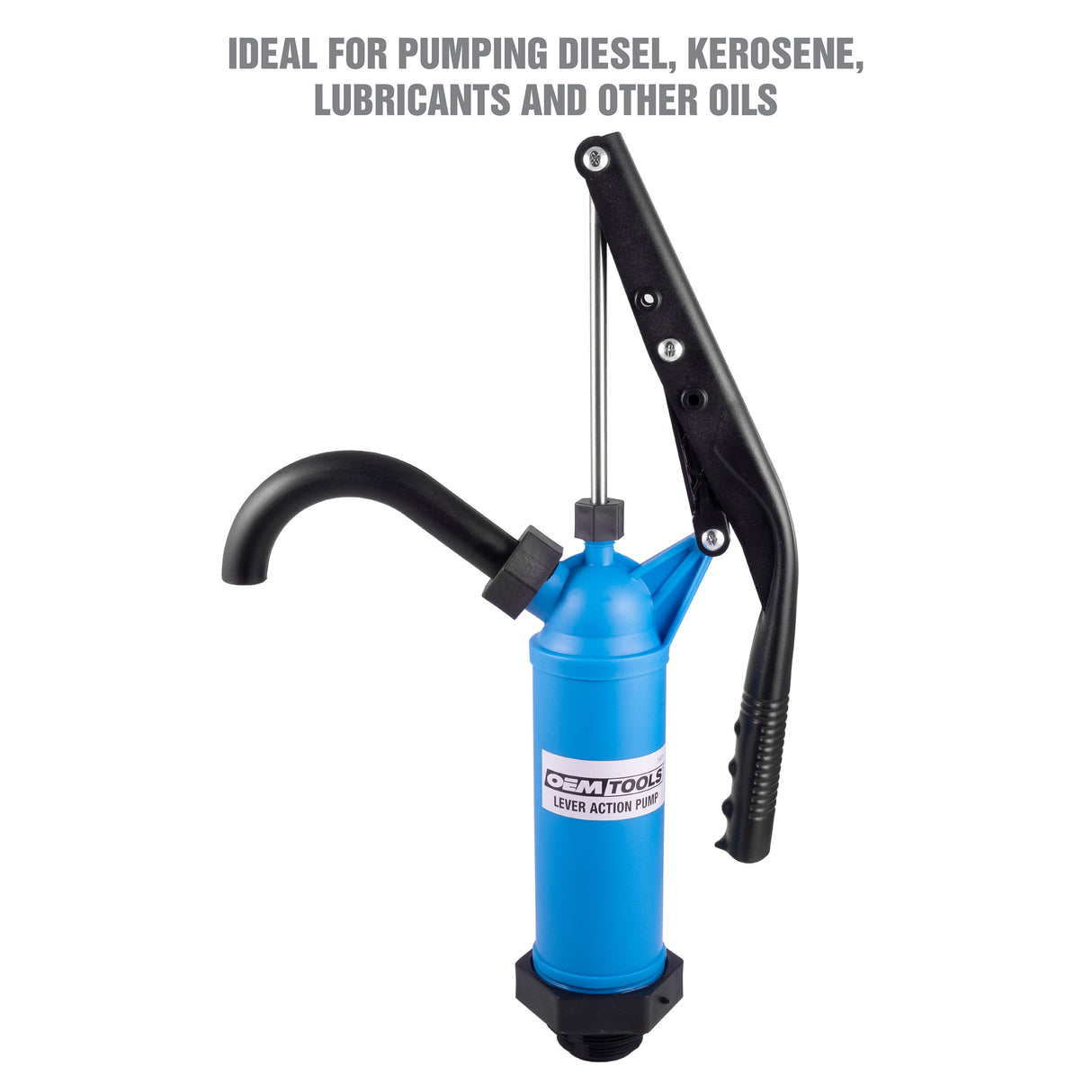 OEMTOOLS 24471 Lever Action Barrel Pump - Polypropylene Additional Image 1