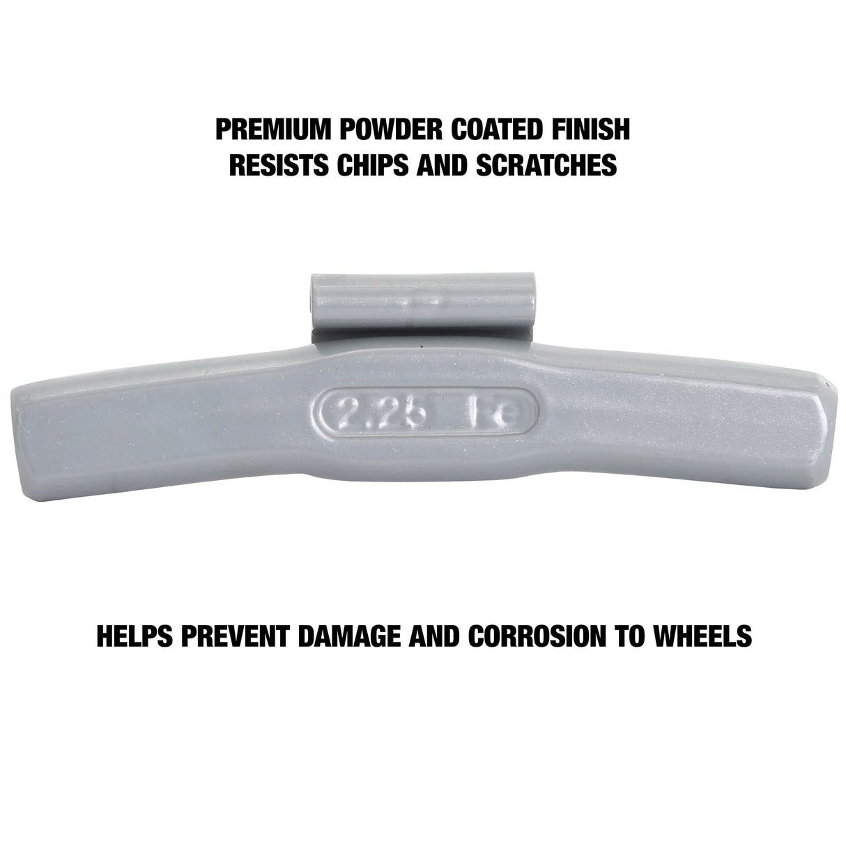 OEMTOOLS 23235 2.25 Oz. P Style Steel Wheel Weight - 1 Box of 25 Additional Image 3