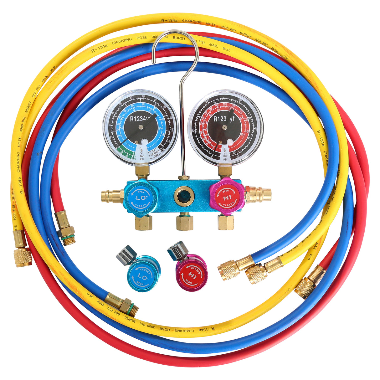 OEMTOOLS 24559 R1234yf Manifold Gauge and Hose Set Additional Image 5