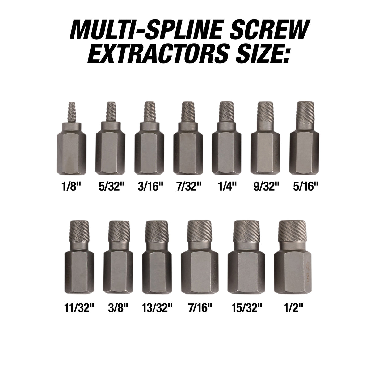 OEMTOOLS 24377 35 Piece Master Screw Extractor and Drill Bit Set Additional Image 2