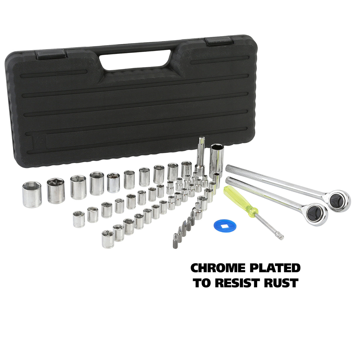 GreatNeck SCS52 Multi-Drive Socket and Ratchet Set Additional Image 7