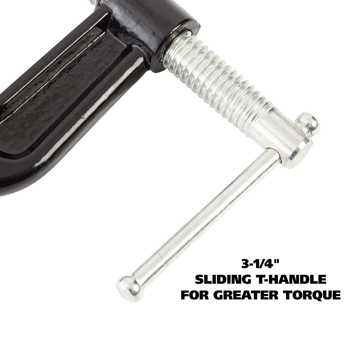 GreatNeck CC25 C-Clamp (2-1/2 Inch) Additional Image 3