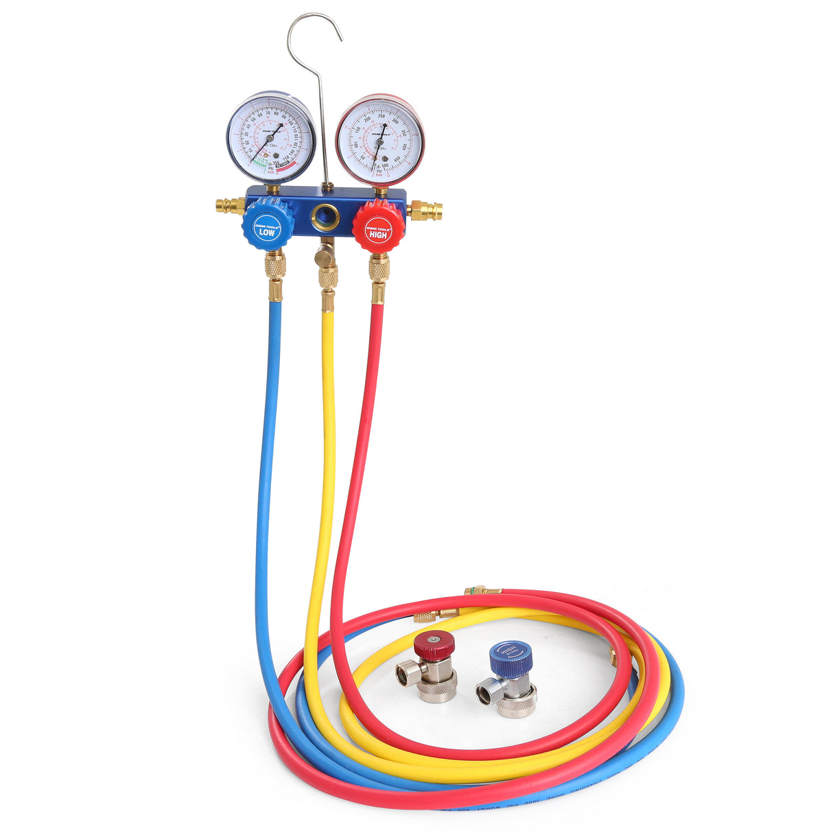 OEMTOOLS 24527 R134a Extruded Aluminum A/C Manifold Gauge and Hose Set Additional Image 7