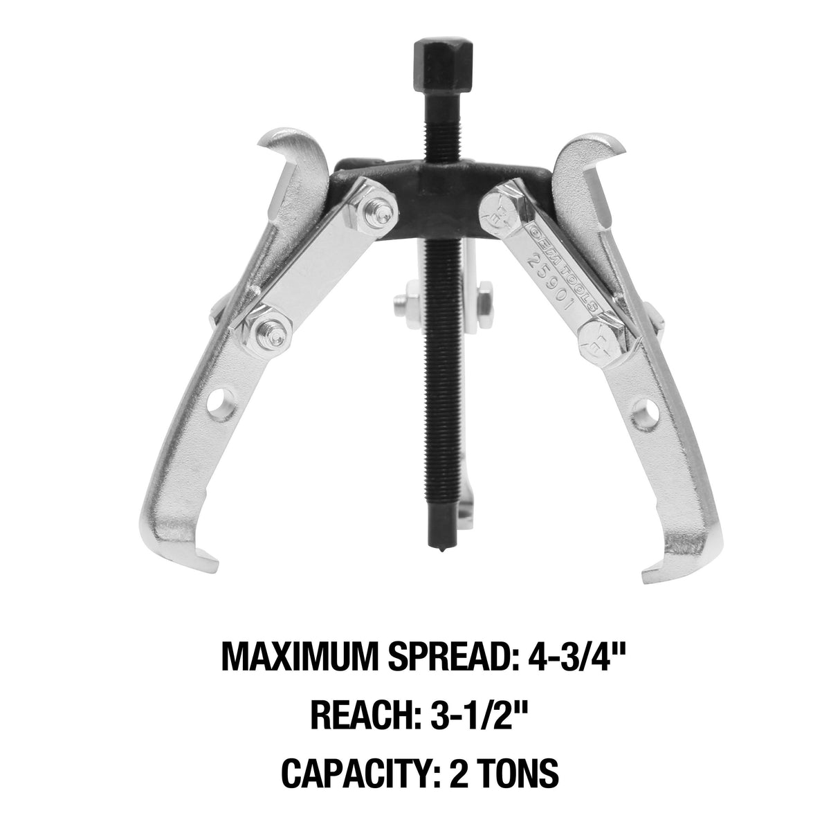 OEMTOOLS 25901 2/3 Jaw 2 Ton Puller Additional Image 1