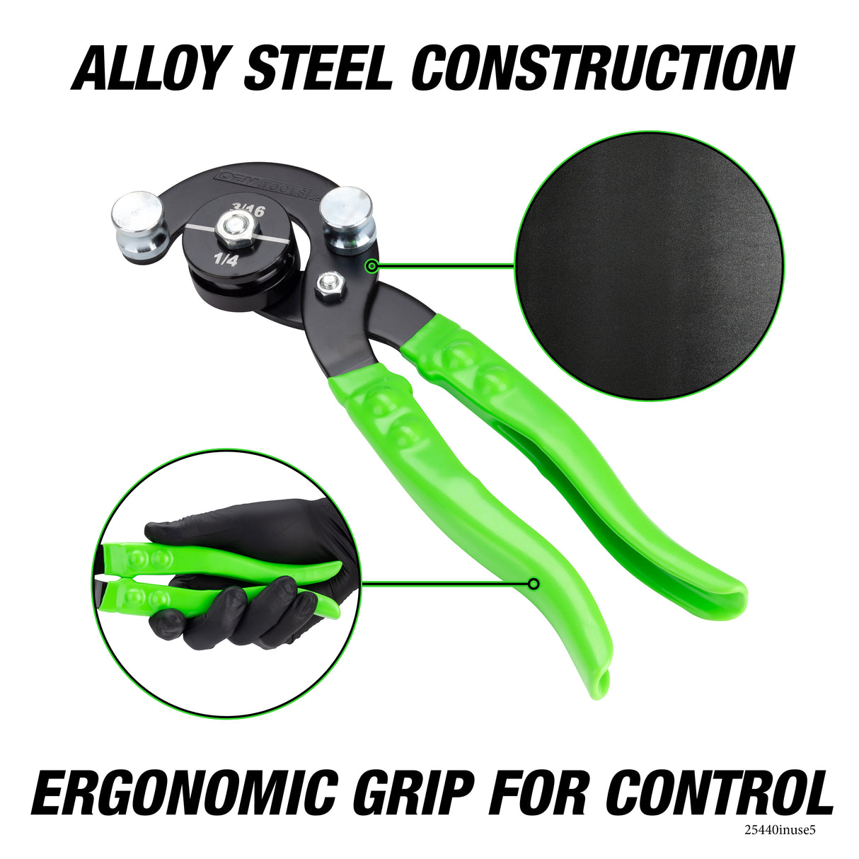OEMTOOLS 25440 Professional Tube Bending Pliers Additional Image 5