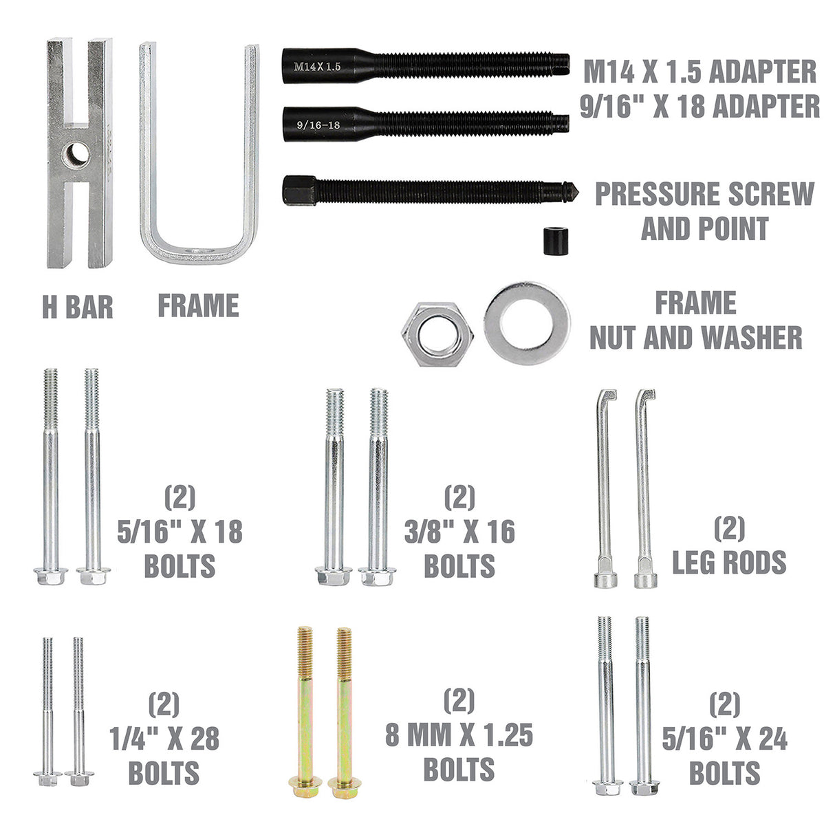 OEMTOOLS 37182 Steering Wheel Puller Additional Image 3