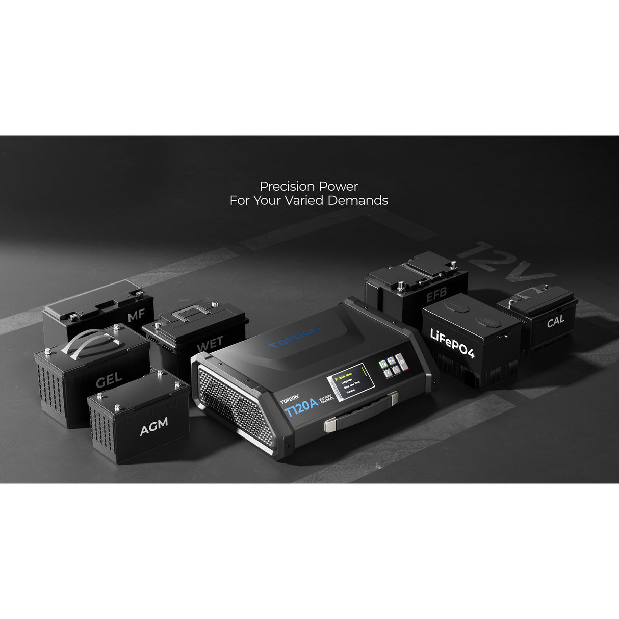 TopDon 1200005 120A Stable Power Supply & Battery Charger Additional Image 6
