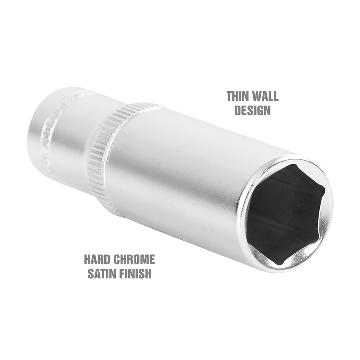 OEMTOOLS 22345 3/8 Inch Drive Deep Wall Socket Additional Image 2