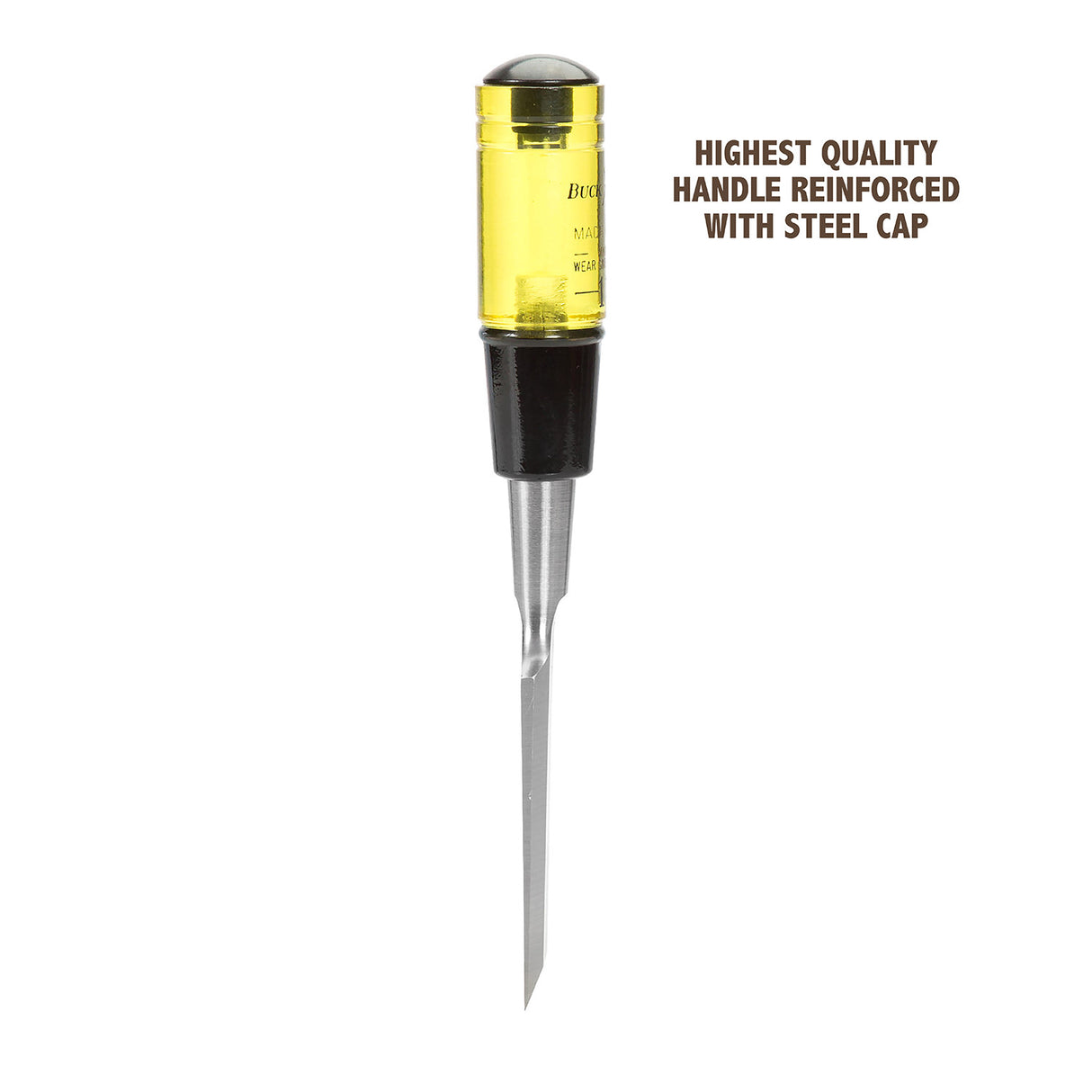 Buck Brothers 120107BC Professional 1-1/4 x 5 Inch Wood Chisel Additional Image 2
