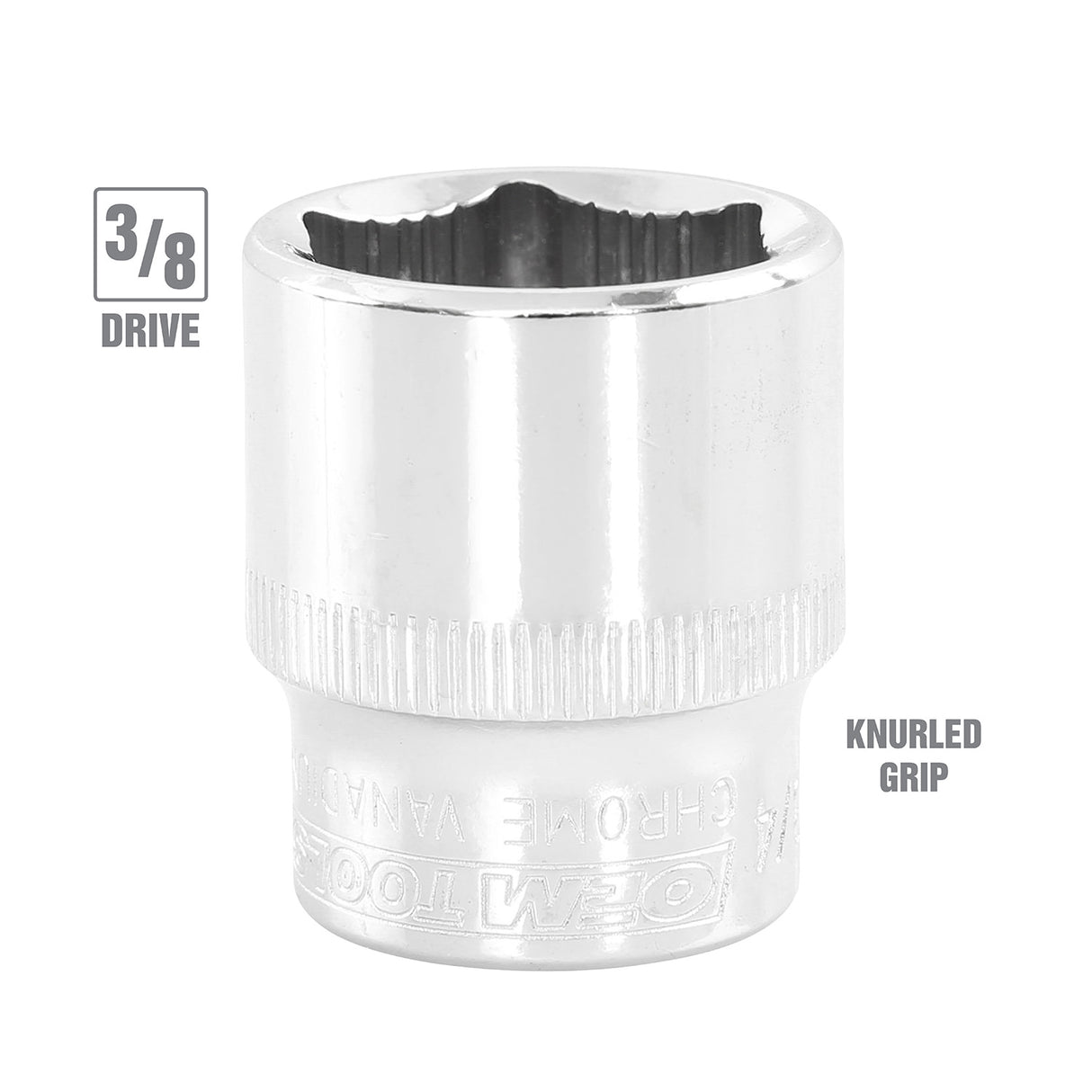 OEMTOOLS 25446 3/8in. Drive Super Grip Socket Set- SAE Additional Image 3
