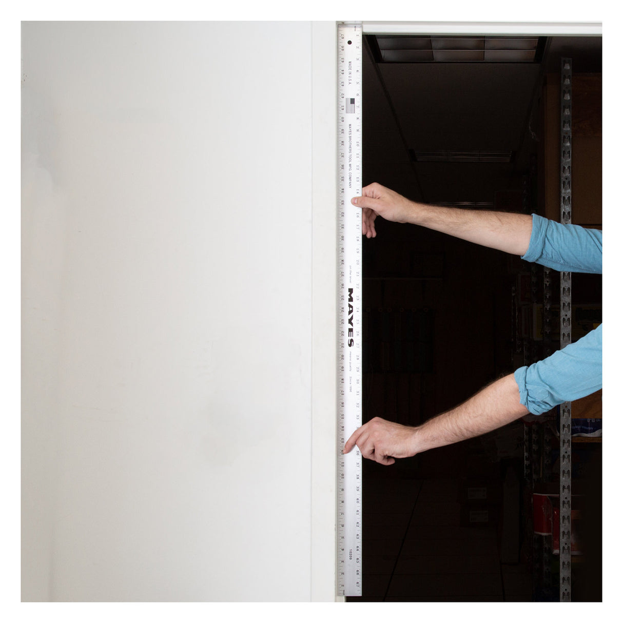 Mayes 10209 Aluminum Straight Edge Ruler (48 x 2 Inch) Additional Image 6