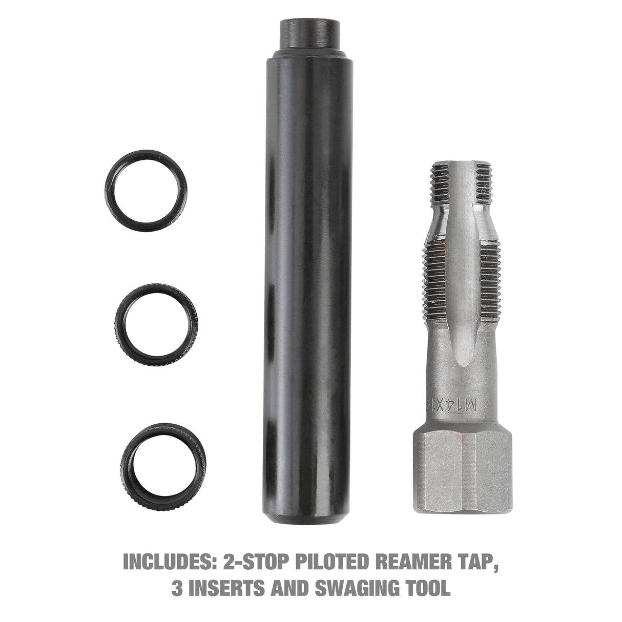 OEMTOOLS 25647 Spark Plug Thread Repair Kit - Metric M14 - 1.25 Additional Image 5