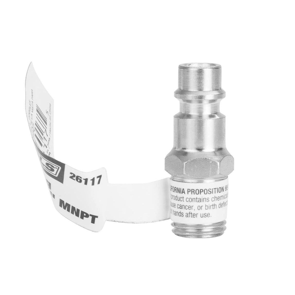 OEMTOOLS 26117 High Flow Plug, 1/4in. Body, 1/4in. MNPT Additional Image 2