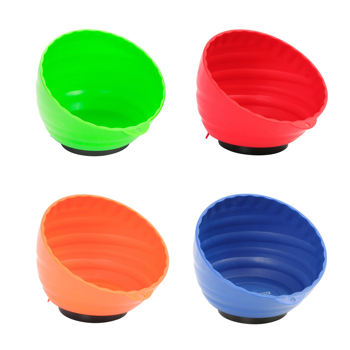 OEMTOOLS 68939 Multicolor Magnetic Nut Cup Assortment, 4 Pack Main Image