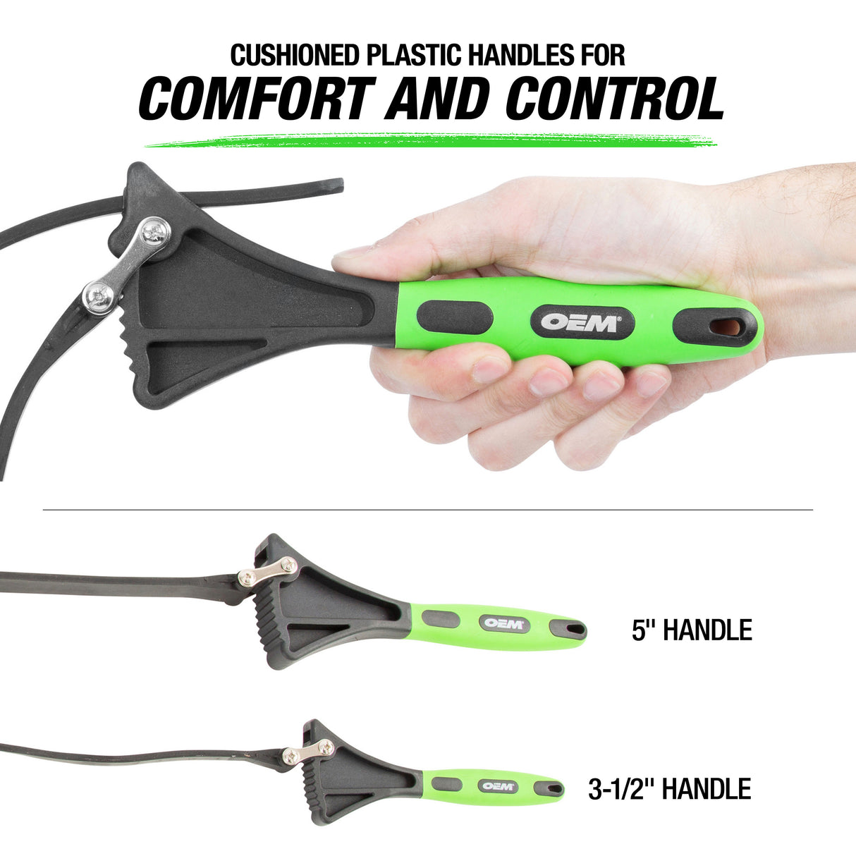 OEMTOOLS 24720 2-Piece Rubber Strap Wrench Additional Image 6