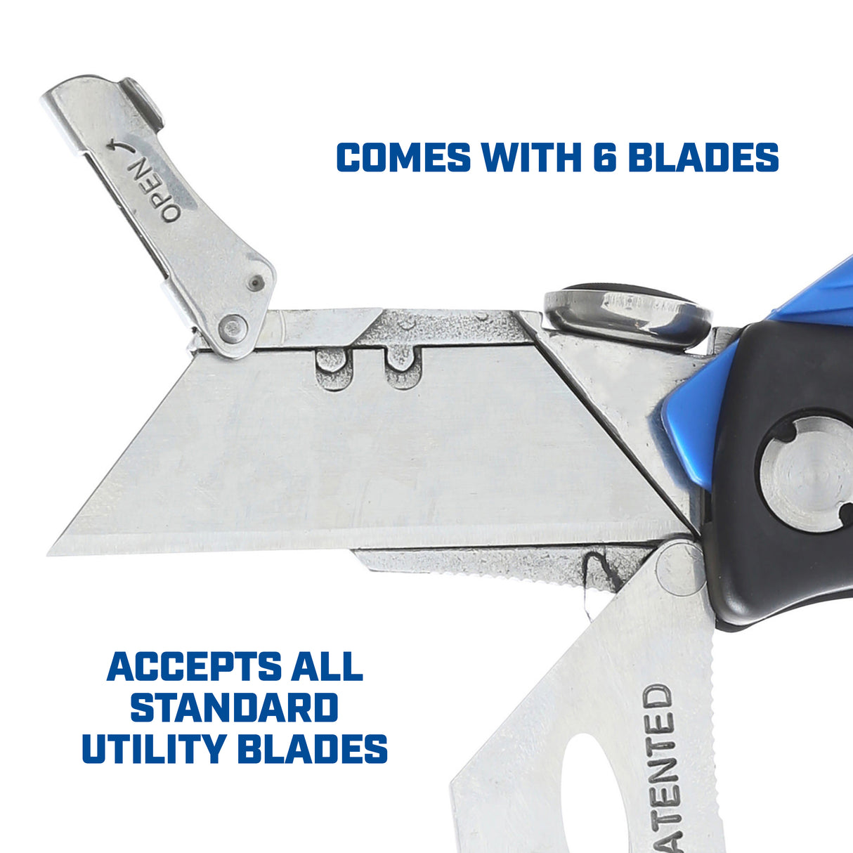 Sheffield 12119 Quick Change Lock Back® Utility Knife Additional Image 2