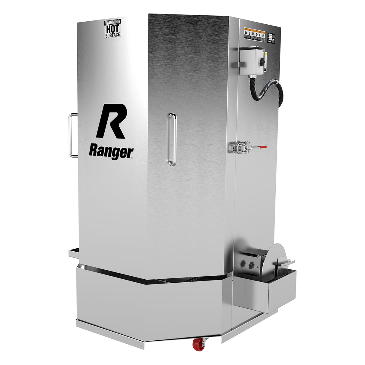 Ranger RS-500DS Stainless-Steel Spray Wash Cabinet with Dual-Heaters & Low Water Shut-Off Main Image