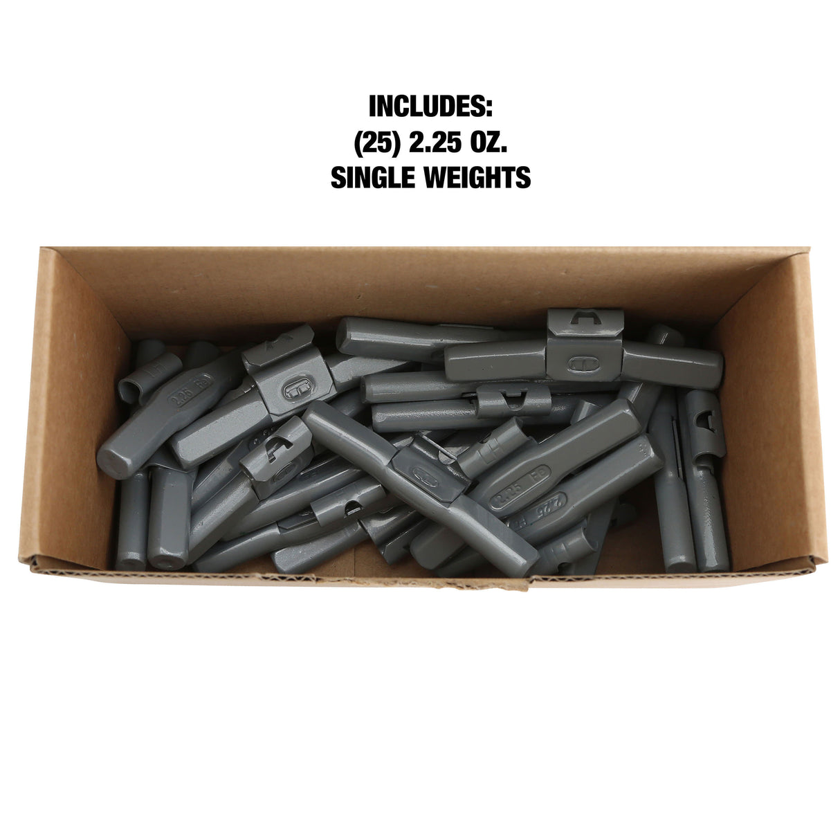 OEMTOOLS 23303 2.25 Oz. LH Style Steel Wheel Weight - 1 Box of 25 Additional Image 4