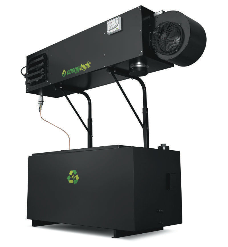 EnergyLogic EL 350H Waste Oil Heater Complete System with 250-Gallon Tank Main Image