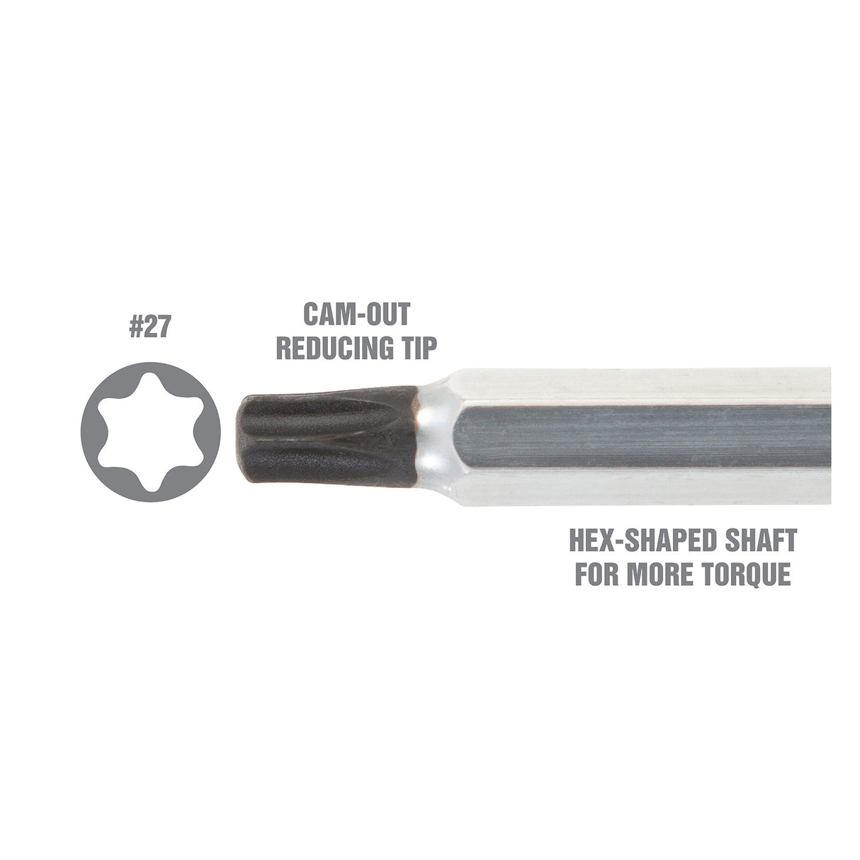 OEMTOOLS 22586 #27 Star Driver Additional Image 2