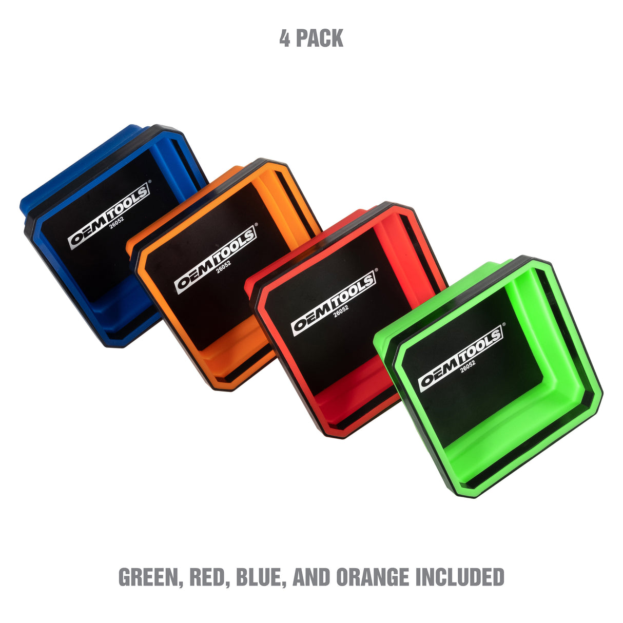 OEMTOOLS 26052 Magnetic Foldable Trays - 4 Pack Additional Image 2