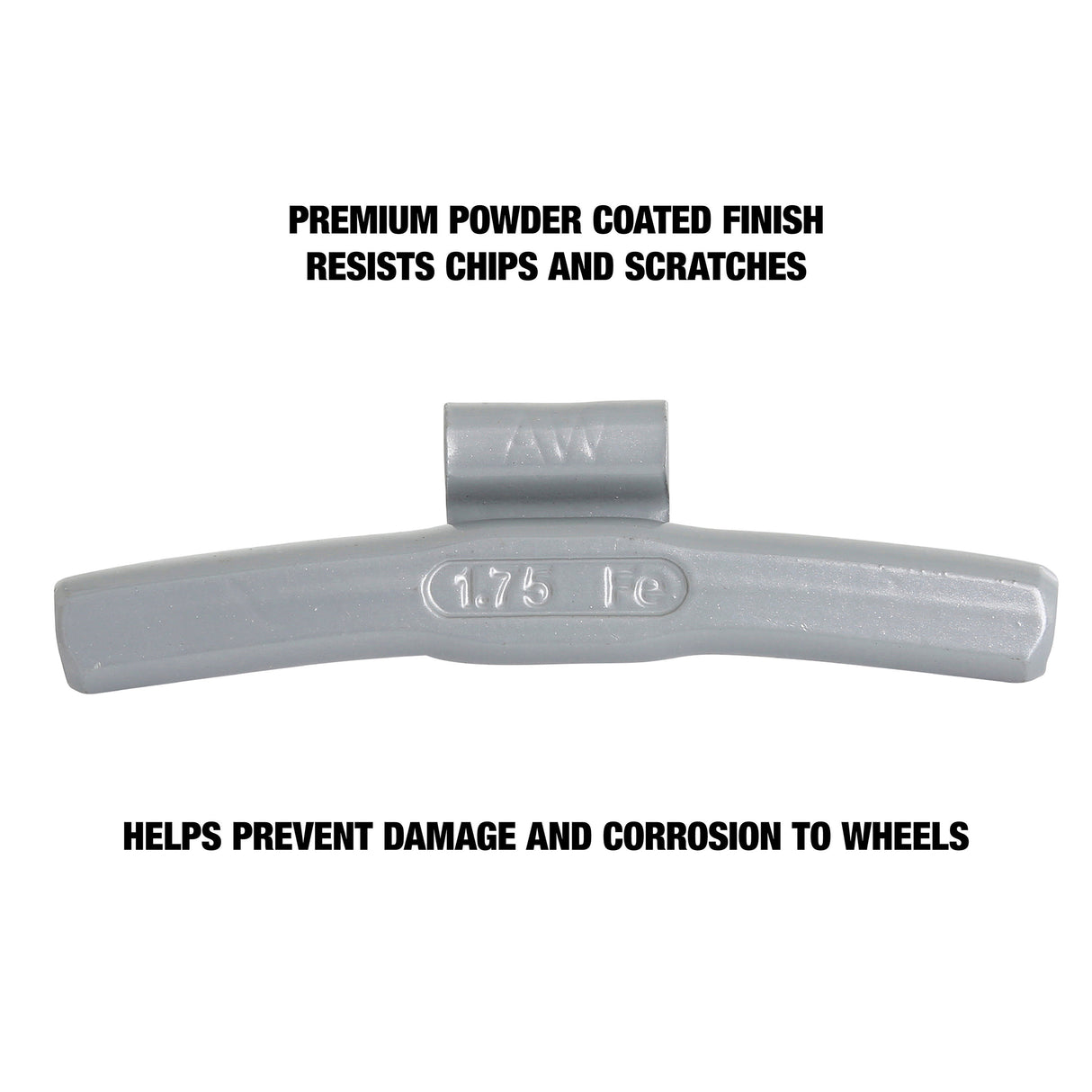 OEMTOOLS 23249 1.75 Oz. AL Style Steel Wheel Weight - 1 Box of 25 Additional Image 3