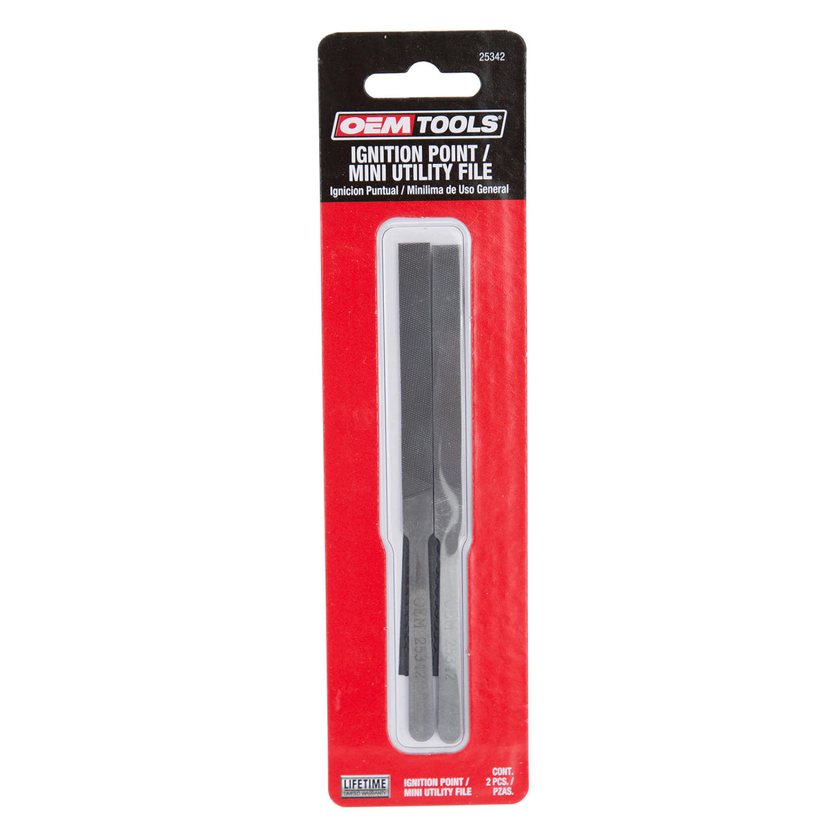 OEMTOOLS 25342 2 Piece Ignition Point and Utility File Additional Image 1