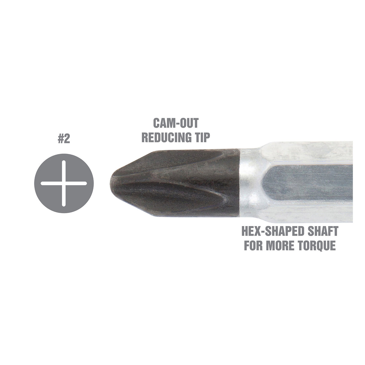 OEMTOOLS 22572 4 Inch #2 Phillips Screwdriver Additional Image 2