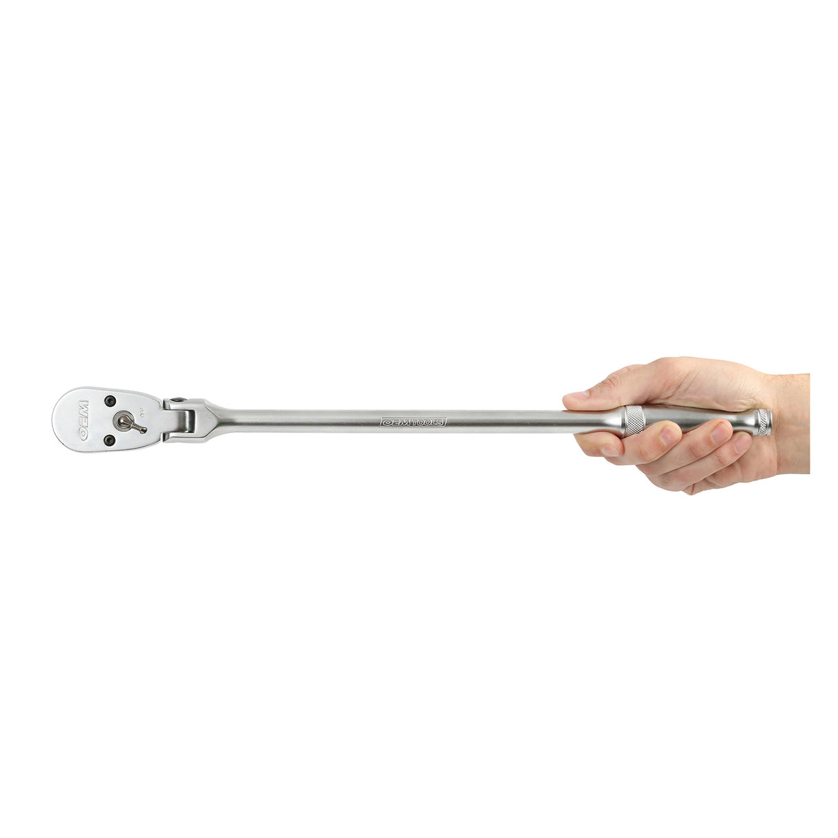 OEMTOOLS 22921 1/2 Inch Drive Ratchet with Long Handle and Flexible Head (17-1/2 Inch) Additional Image 6