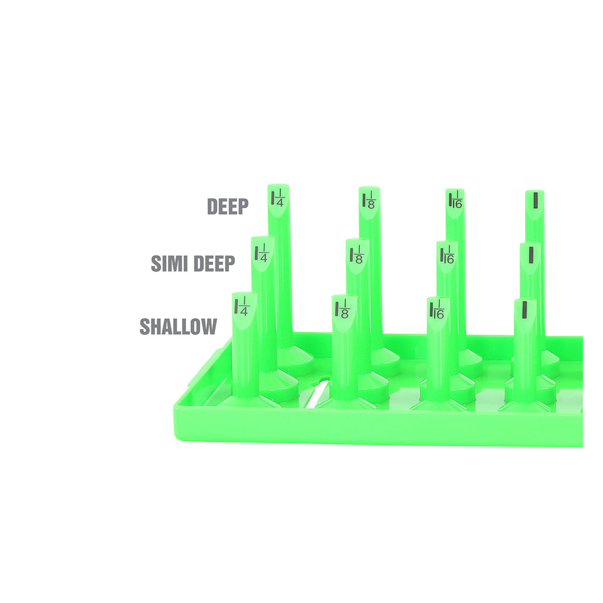 OEMTOOLS 22358 3 Post Socket Tray - 1/2in. Drive (SAE) Additional Image 3