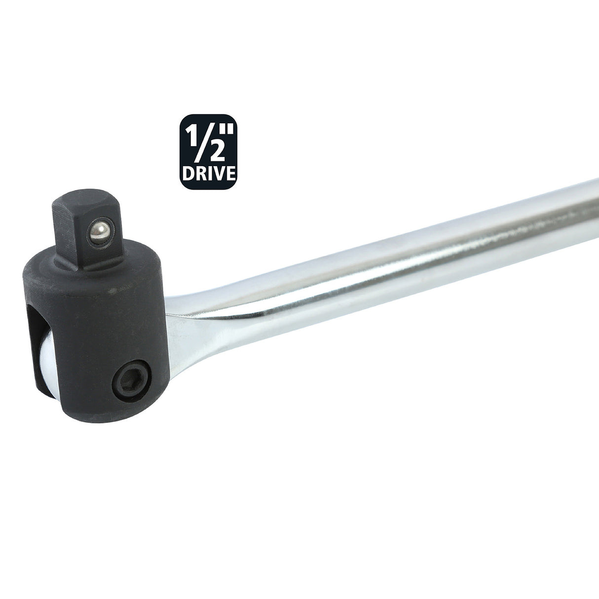 GreatNeck 38005 1/2in. Drive 24-Inch Breaker Bar with Flex Head Additional Image 3