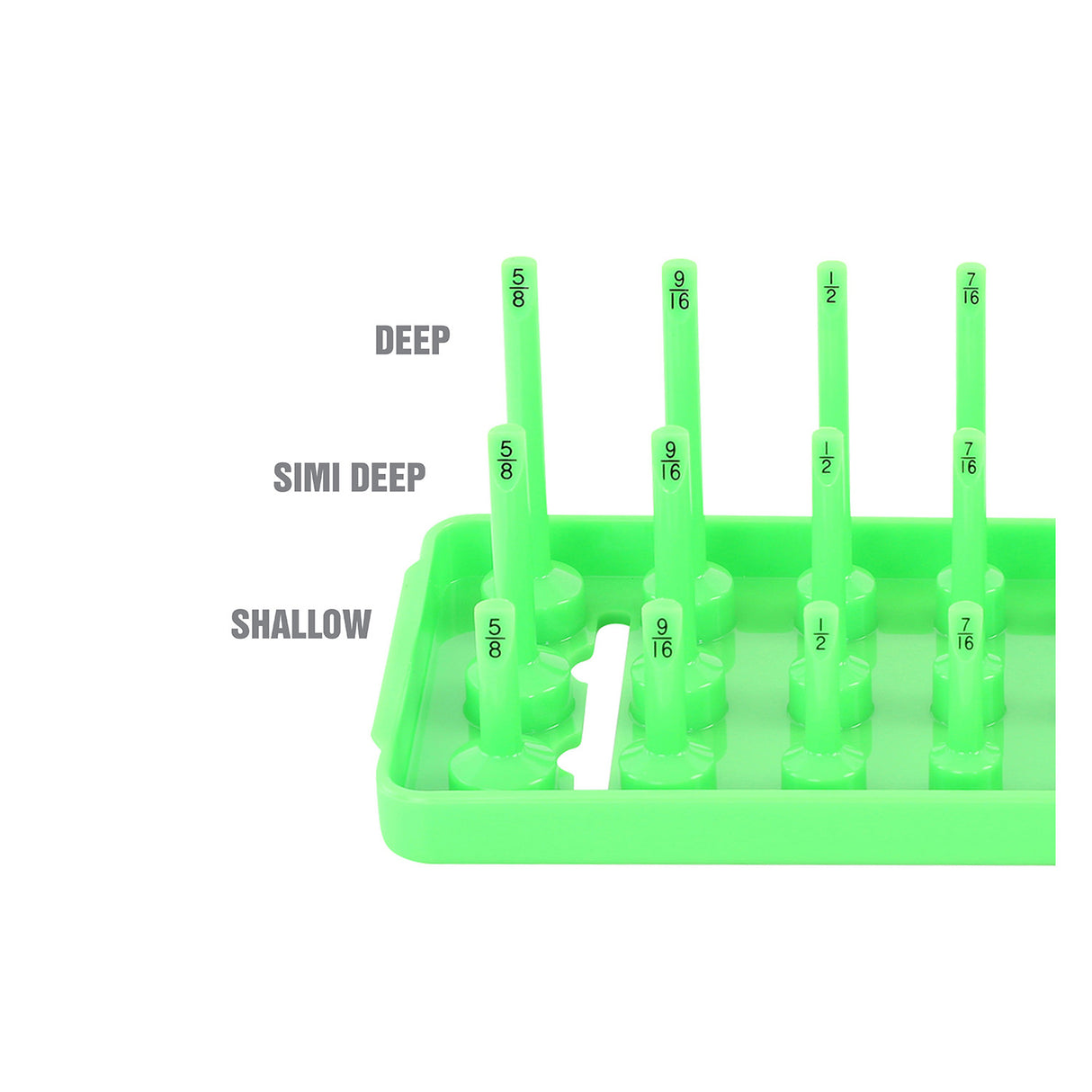 OEMTOOLS 22356 3 Post Socket Tray - 1/4in. Drive (SAE) Additional Image 3