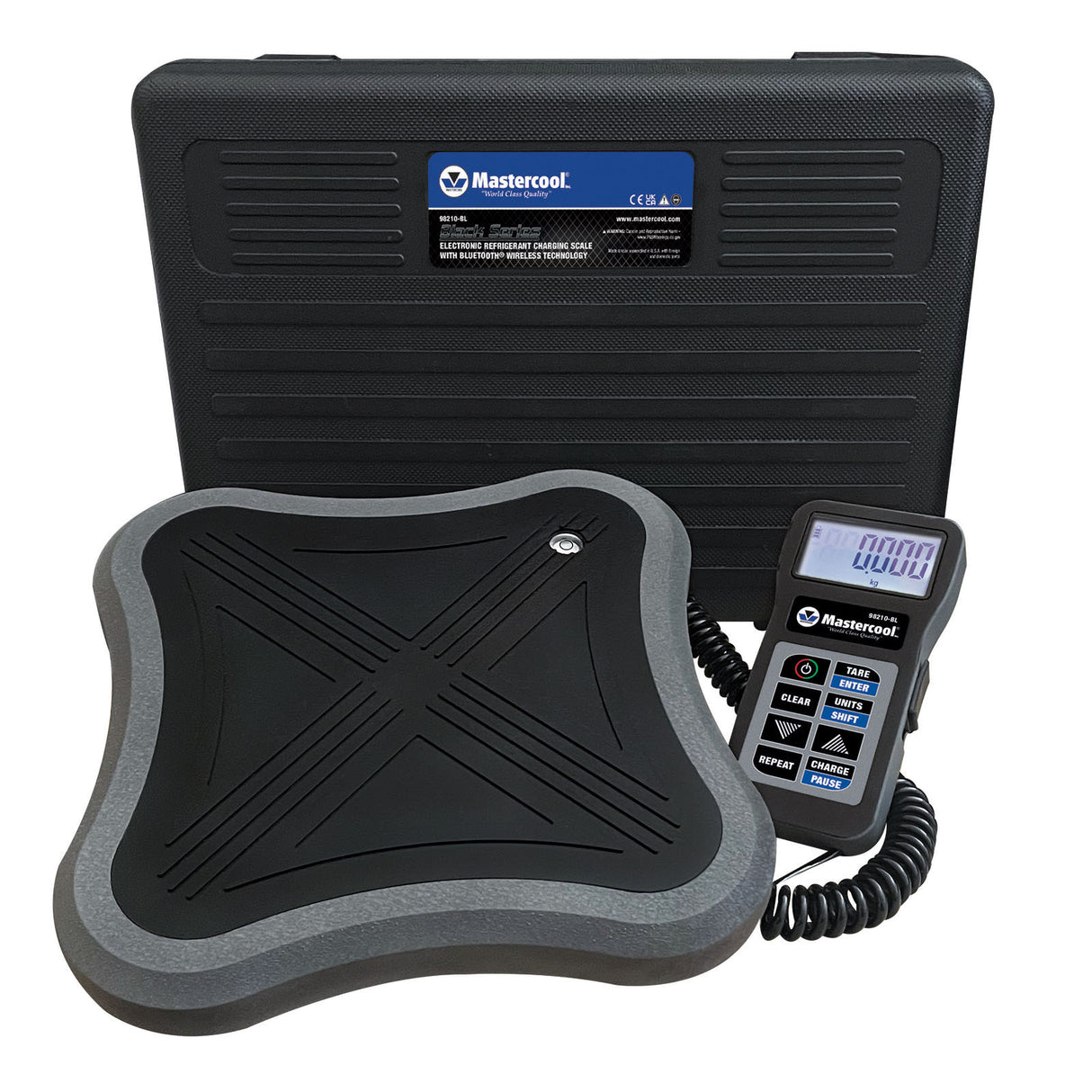 Mastercool 98210-BL Black Series Electronic Charging Scale w/Bluethooth Additional Image 1