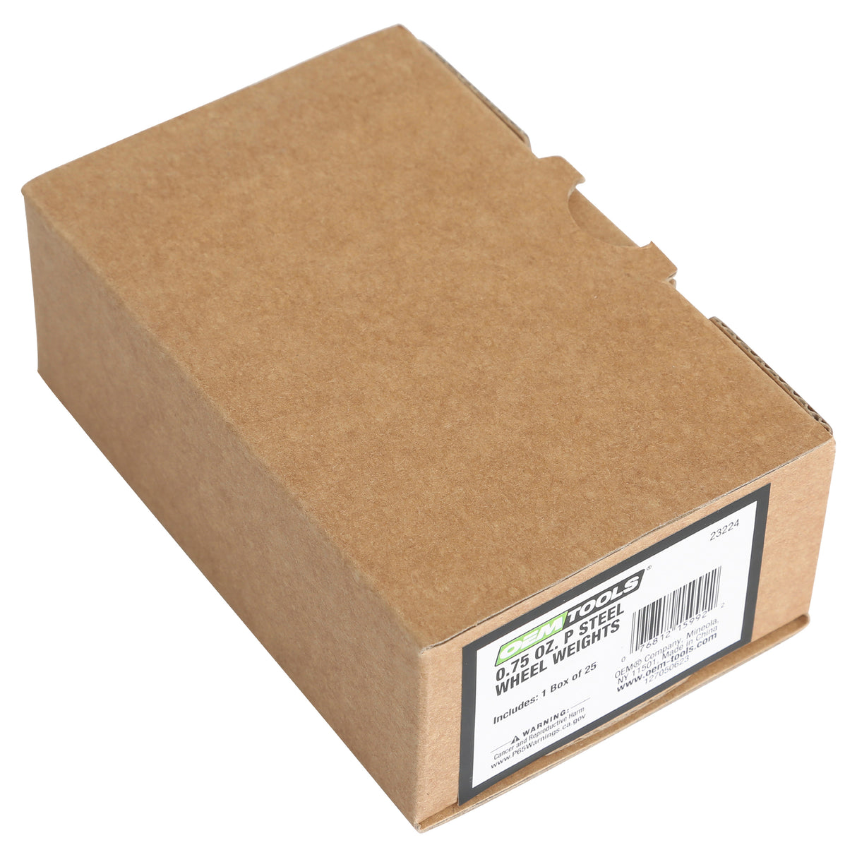 OEMTOOLS 23224 0.75 Oz. P Style Steel Wheel Weight - 1 Box of 25 Additional Image 7