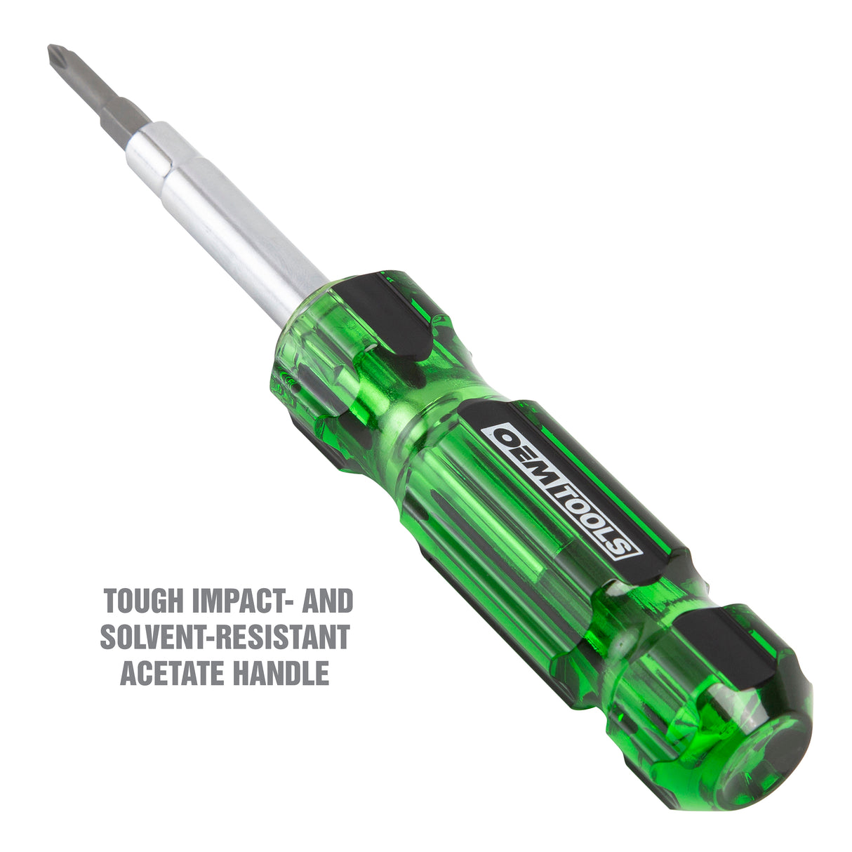 OEMTOOLS 22591 6-in-1 Screwdriver with Acetate Handle Additional Image 5