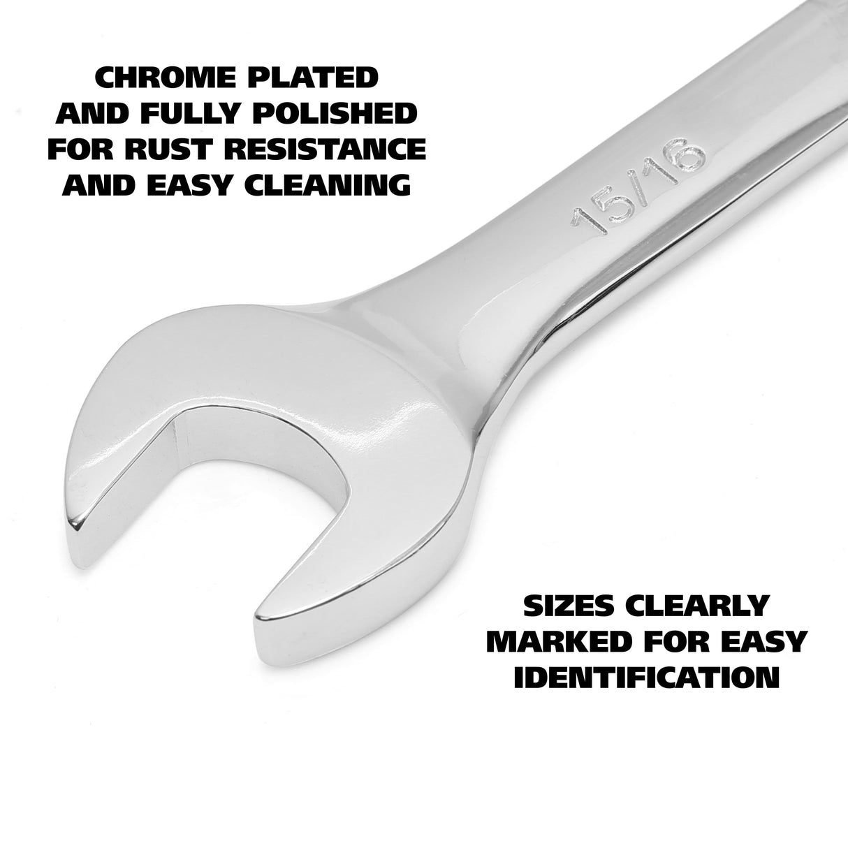 GreatNeck CO8C Combination Wrench (15/16-Inch) Additional Image 2
