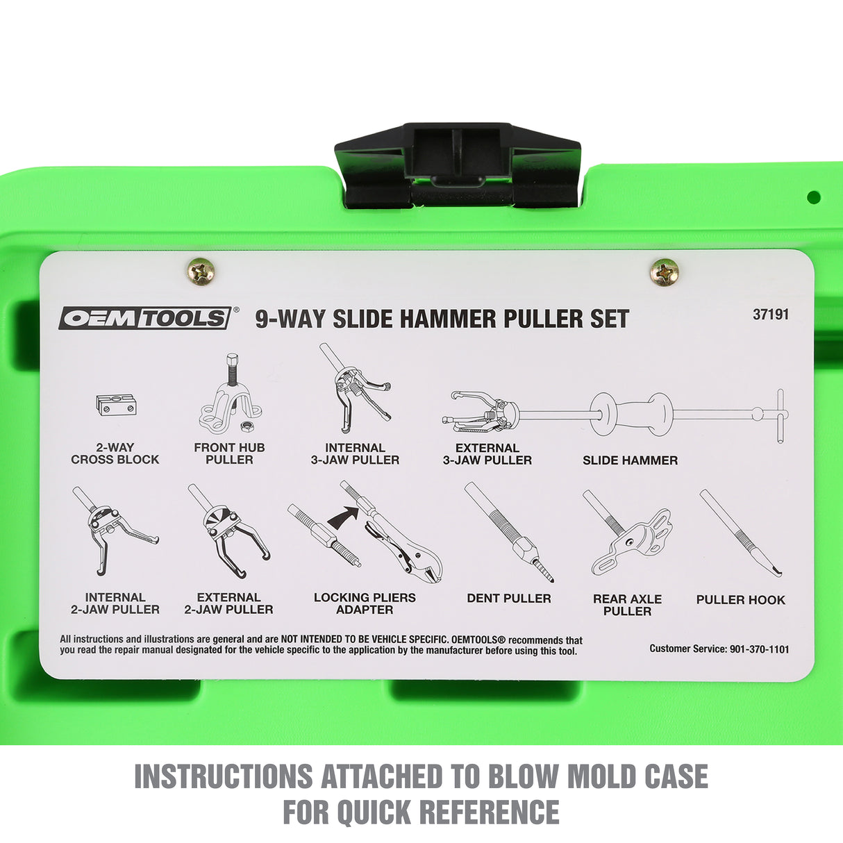 OEMTOOLS 37191 9 Way Slide Hammer Puller Additional Image 4