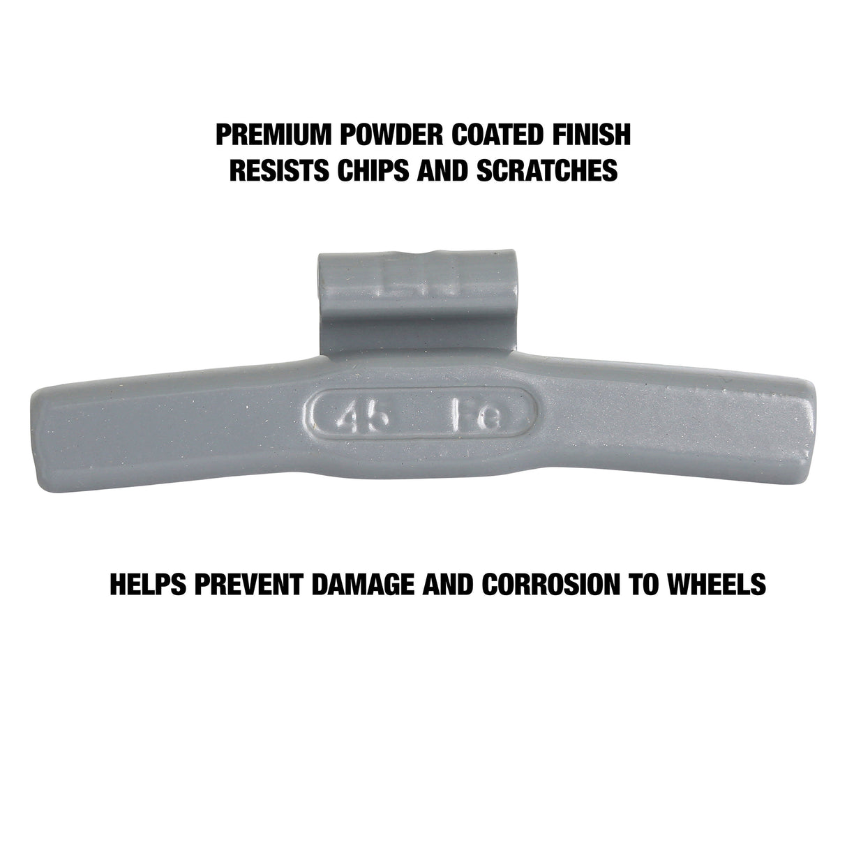 OEMTOOLS 23296 45 gm. EN Style Steel Wheel Weight - 1 Box of 25 Additional Image 3