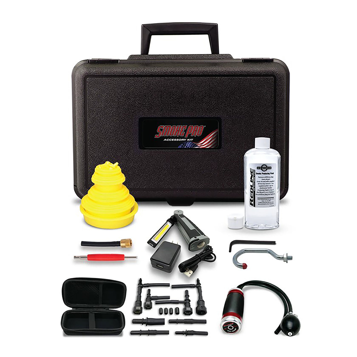 Redline Detection 96-0161 Advance Low Pressure Smoke Machine Accessory Kit Main Image