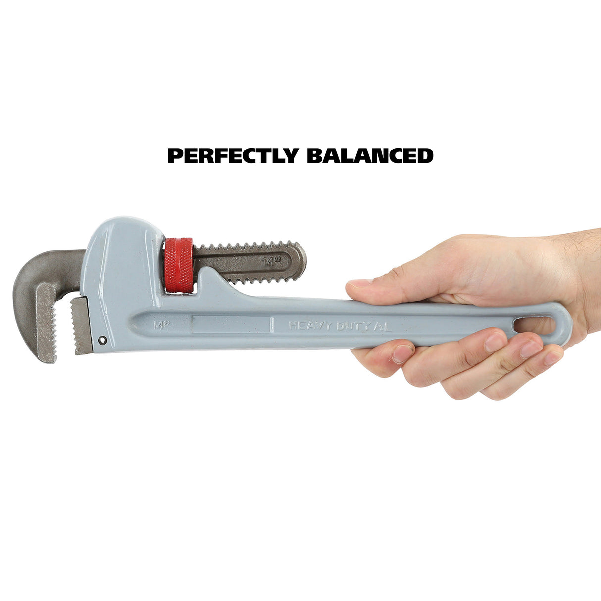 GreatNeck APW14 Aluminum Pipe Wrench (14 Inch) Additional Image 4