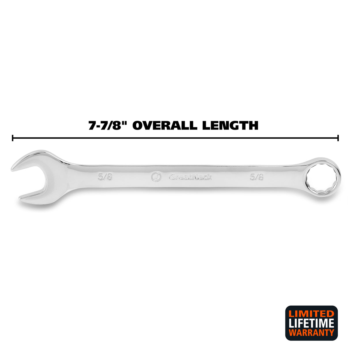 GreatNeck CO5C Combination Wrench (5/8 Inch) Additional Image 1