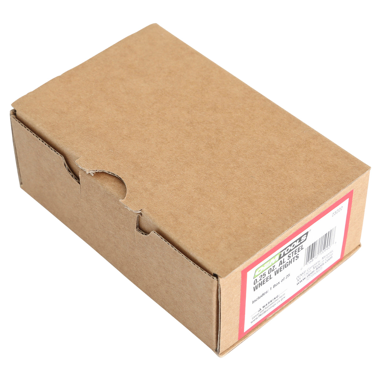 OEMTOOLS 23222 0.25 Oz. AL Style Steel Wheel Weight - 1 Box of 25 Additional Image 7