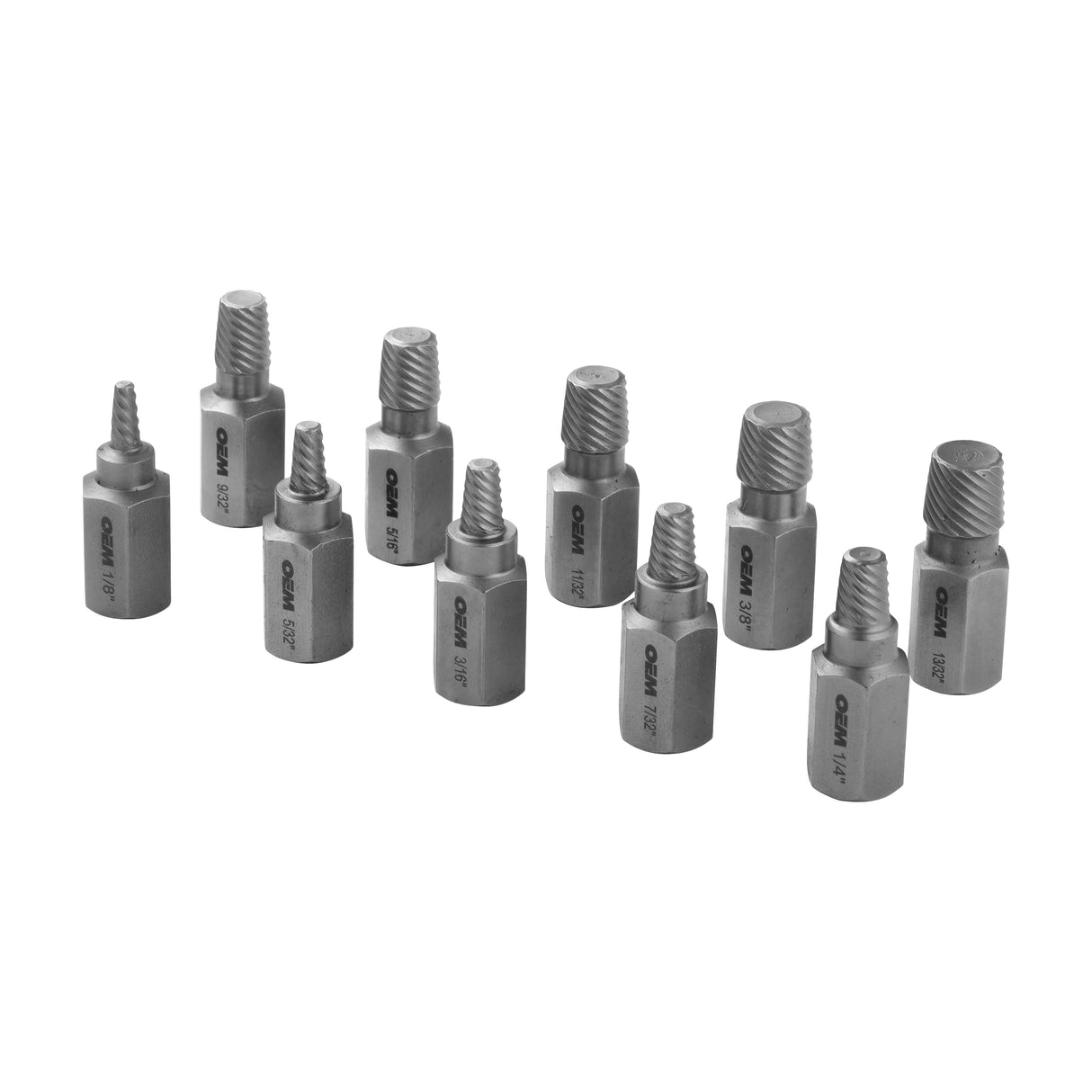 OEMTOOLS 24375 10 Piece Multi-Spline Screw Extractor Set Additional Image 7